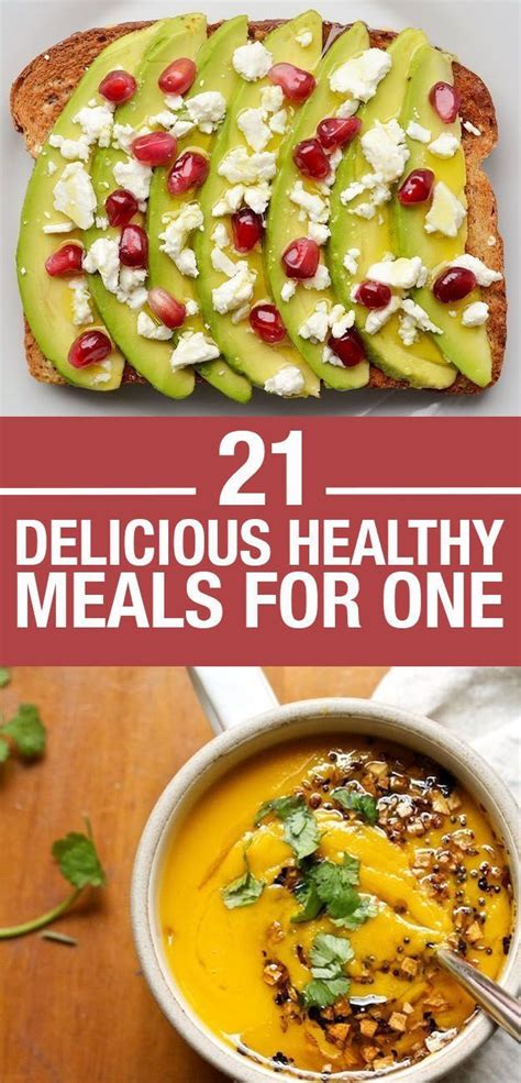 21 Healthy Meals For One Healthy Meals For One Delicious Healthy