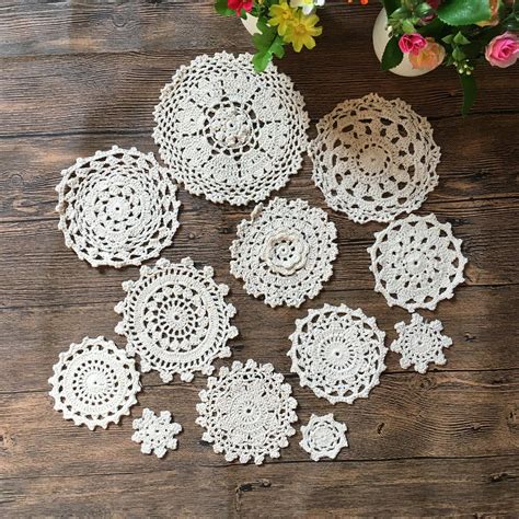 Crochet Doilies Wall Hanging Embroidery And Origami