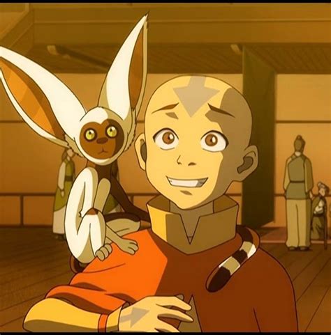 Avatar Aang And Momo Avatar Picture Avatar Show Avatar Aang