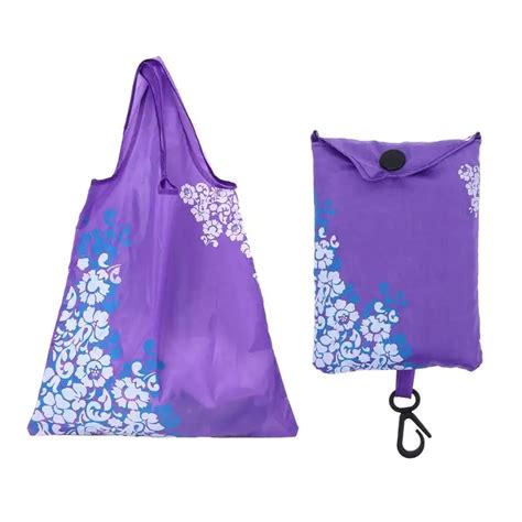 environmental storage bag handbag random color foldable shopping bags reusable folding grocery