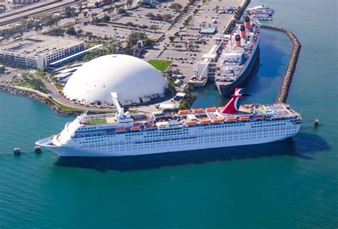 Carnival Cruise Line And City Of Long Beach Start Renovations At The