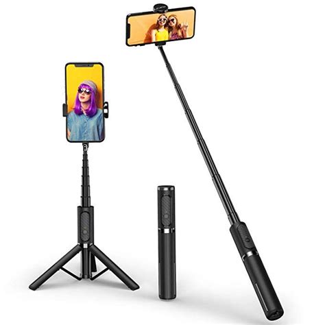 atumtek bluetooth selfie stick tripod mini extendable 3 in 1 aluminum selfie stick