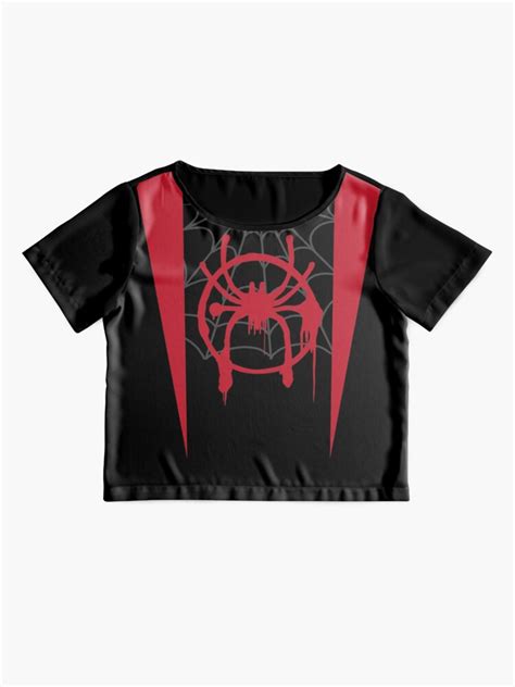 Miles Morales Costume Into The Spider Verse T Shirt By F3dur1c0 Redbubble