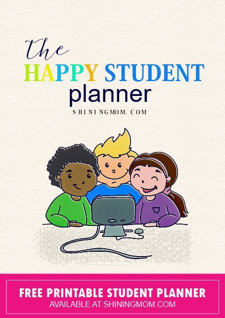 40 Free Student Planner Printables For Back To School Student