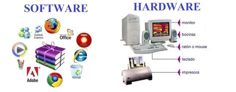 Cuáles Son Las Partes De Hardware Y Software Curiosodatos com