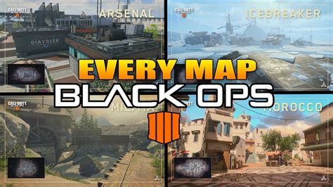 Every Map In Call Of Duty Black Ops 4 Cod Bo4 All Maps Youtube