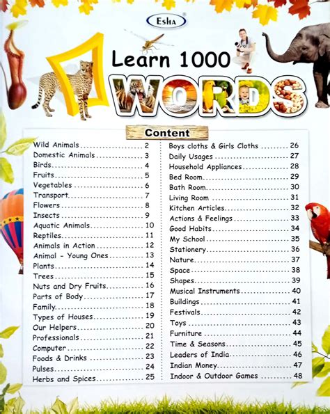 Routemybook Buy Ladder Learn 1000 Words Picture Book By Ladder