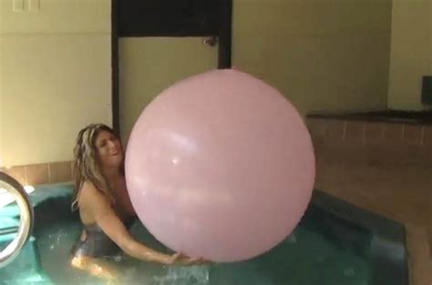 Pin By Doug Duckman On Tara Bush Balloon Goddess Ball Exercises Balloons Exercise