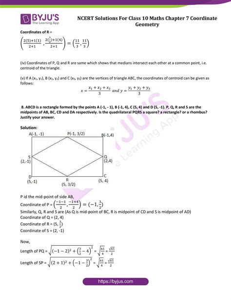 Trig applications geometry chapter 8 packet key : NCERT Solutions Class 10 Maths Chapter 7 Coordinate Geometry - Free PDF!