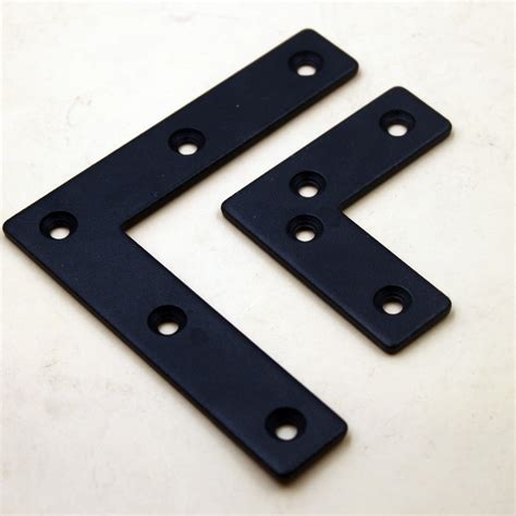 6 Inch Steel L Right Angle Bracket Tie Plate Metal Joint Thickness 2