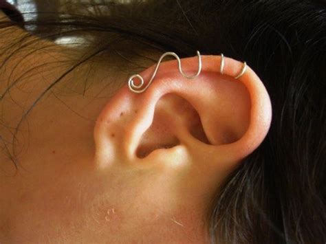 Diy Ear Cuff Diy Earrings Ear Cuff Tutorial Homemade Jewelry
