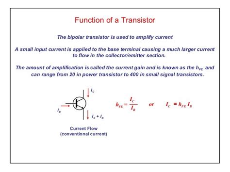 Components Transistors