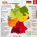 Language map of Germany : r/MapPorn