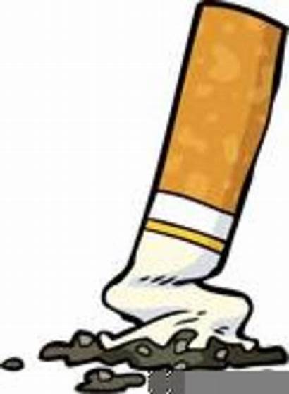 Cigarette Butt Cartoon Butts Clipart Clip Vector