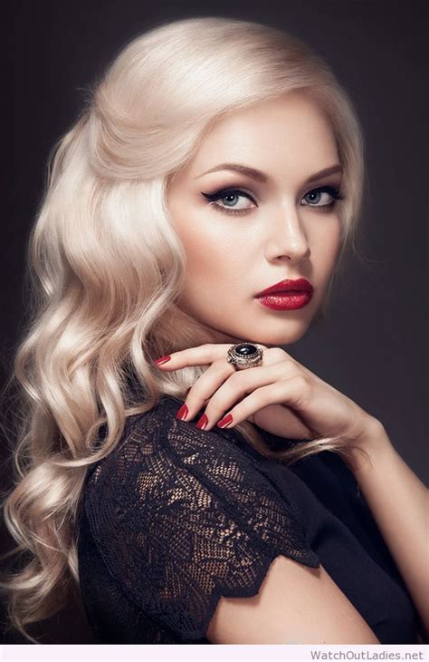 Beautiful Hair And Make Up This Blonde Color Is Gorgeous