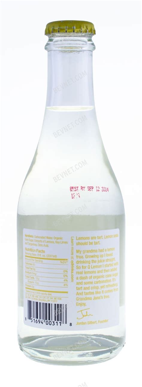 Q Lemon Q Drinks Product Review Ordering