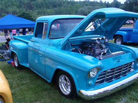 Chevy Pick Up Truck 1956 Supercharged Pro Street Classic Chevrolet