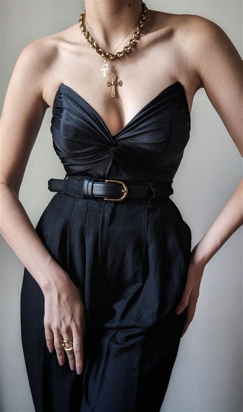 Super Rare Vintage La Perla Black Twisted Bustier Lace Xs S Etsy Uk