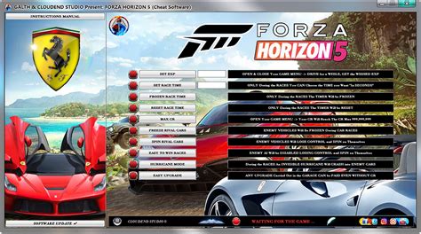 Forza Horizon 5 Cheats Fh5 Trainer Fh 5 Mod Max Cr Set Exp