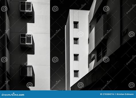 Postminimalist Urban Sanctuary - a Peaceful City Retreat Stock