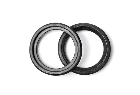 Premium Photo Sealing Gaskets Isolated Black Rubber Rings For