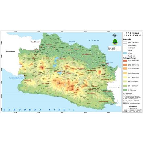 Jual Peta Atlas Wilayah Provinsi Jawa Barat Resolusi Tinggi Bentuk Soft File Indonesia Shopee