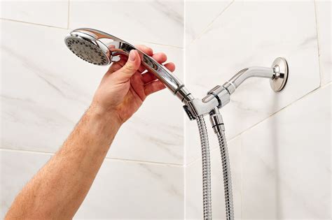 How To Install A Handheld Shower Head Kitchen Infinity