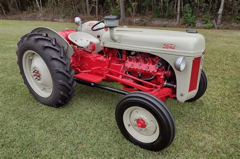 No Reserve Flathead V8 Powered 1952 Ford 8n Tractor For Sale On Bat