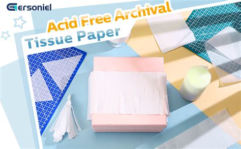 100 Sheets Acid Free Archival Tissue Paper For Clothing