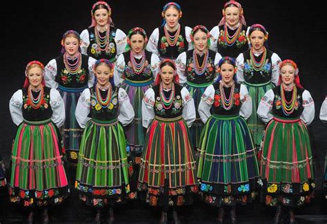 Mazowsze The Colorful Polish Folk Dance And Music Group At Teatr Wielki Opera Narodowa In