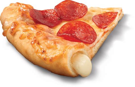 Download Delizzio Stuffed Crust Pizza Slice Image Pepperoni Full Size Png Image Pngkit