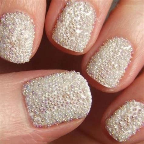 delightfully cool  unique caviar nail art design ideas