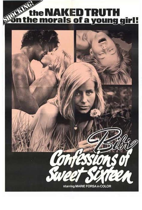 bibi confession of a sweet 16 movie poster style a 11 x 17 1976