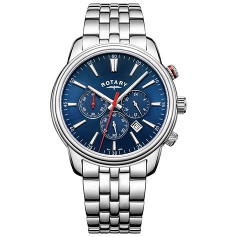 Rotary Mens Monaco Chronograph Bracelet Watch Gb0508305 Watches