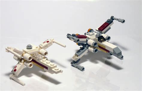 Lego Star Wars X Wing Mini Comparison A Photo On Flickriver