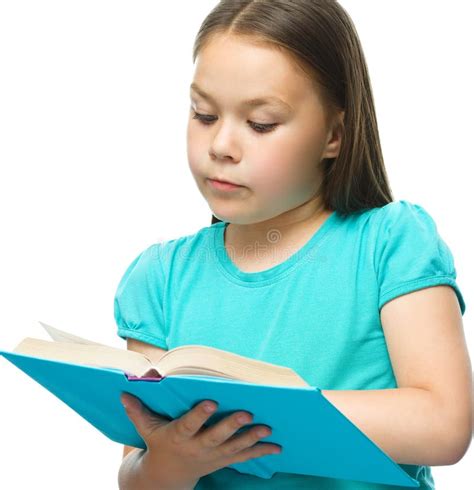 Cute Girl Is Reading Book Stock Image Image Of Education 41938623