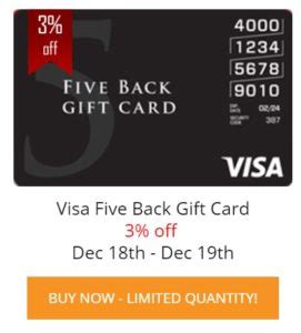 Amazon.com offers several credit cards for its customers, but one of its best is the amazon prime store card. five back visa gift card Archives - Frequent Miler