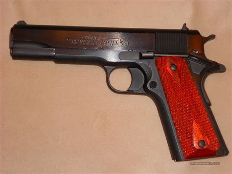 Colt 1911 38 Super Government Model For Sale