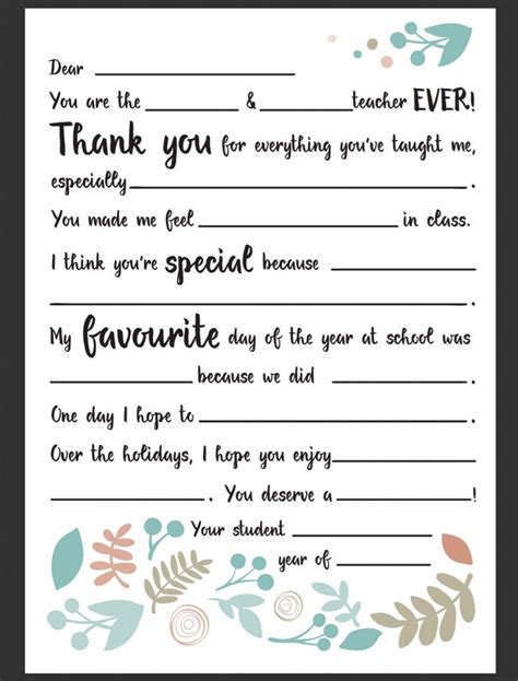 The 25 Best Teacher Appreciation Letter Ideas On Pinterest