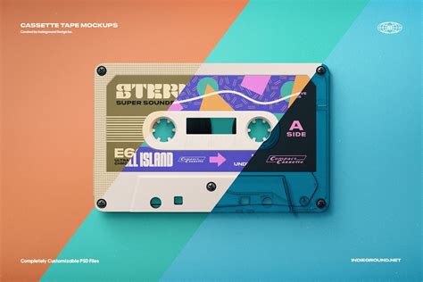 Cassette Tape Mockups 8 Premium Templates Indieground
