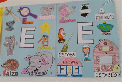 La SeÑo Eva Y Sus Ocho Enanitos Nuestro Mural De La E