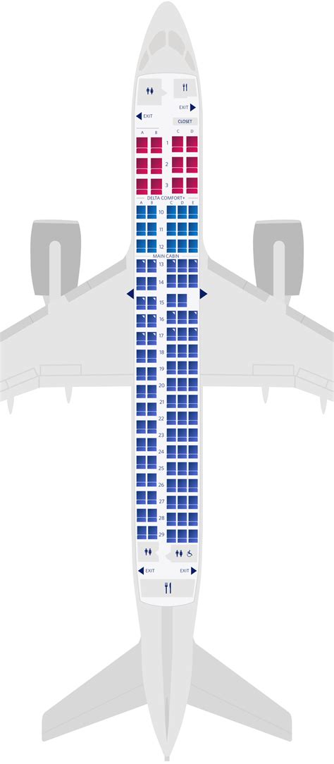 Delta Airline Seating Chart