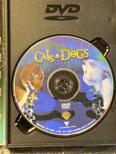 Cats And Dogs Dvd 2001 Widescreen Version 85392229321 Ebay
