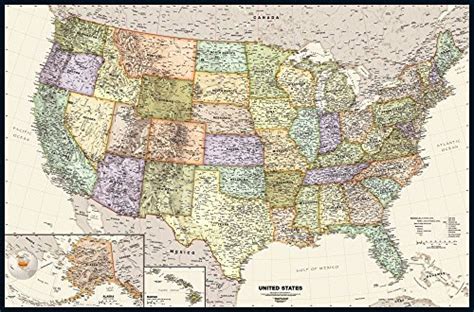 Best Poster United States Map