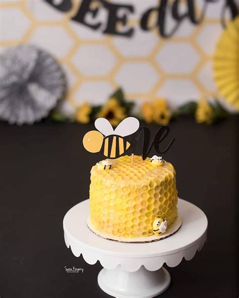 Bee Cakes Bee Birthday Party Bee Birthday Theme