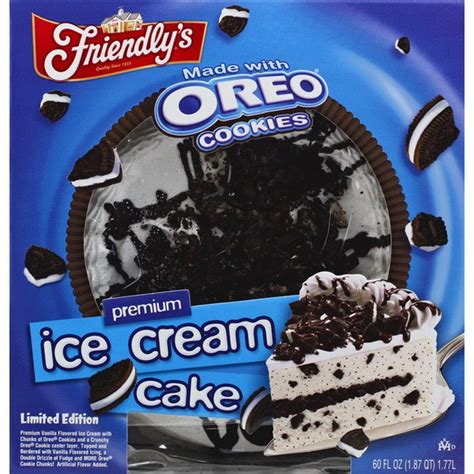 Friendlys Ice Cream Cake Premium Oreo Cookies 60 Oz From Price