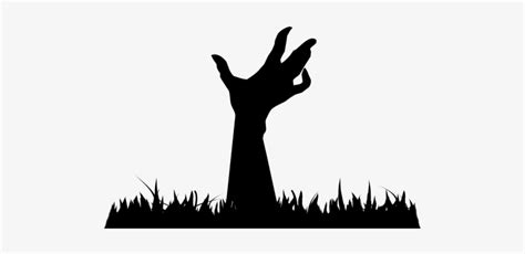 Zombie Hand Silhouette