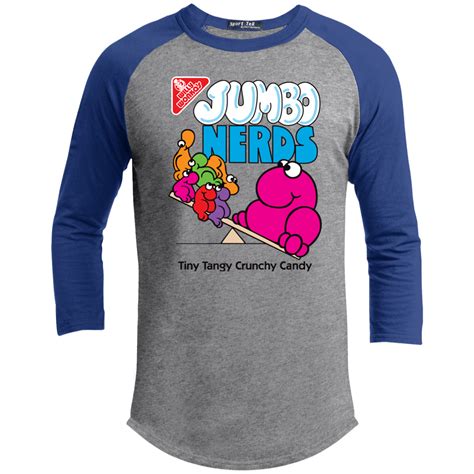 Jumbo Nerds Geek Retro Candy Candies T200 Sport Tek Sporty T Shirt
