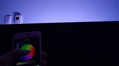 Iphone Controlled Led Light Diy Test Youtube