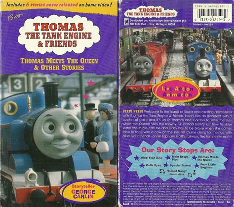 rare vintage thomas train tank engine friends thomas meets the queen vhs video 18 99 picclick